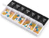 DANYING Large Pill Organizer 2 Times a Day, Weekly Box Per AM PM Case, Day Night Container for 7 Vitamins