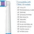 Replacement Toothbrush Heads for Oral-B, 4 Pack Compatible with Oral B Braun Electric Toothbrush