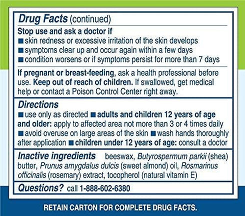 Earth's Care Pain Relieving Ointment, Triple Action Muscle and Joint Cream, 1 Count