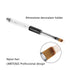 LWBTOSEE 2pc Nail Ombre Brush for Nail Art Painting, UV Gel Polish Gradient Color, Black & White