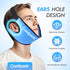 Wisdom Teeth Ice Pack Head Wrap with Ear Hole Design, Reusable Gel Hot Cold Therapy Face Pack for TMJ Pain Relief