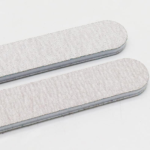 Nail File, 50 PCS Professional Double Sided 100/180 Grit Nail Files, Emery Board Zebra Manicure Tool