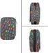 Skerhhux 7 Colorful Paw Art Pill Case Travel Pill Organizer Weekly Day Portable with Zipper Medicine Box Pill Case