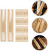 HONITANO 50pcs Packaging Kraft Paper Bread Bags with Window for Baguette Loaf Disposable Paper Bags for Homemade Bread