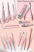 Manicure Sets for Women Gift - Professional 18 in 1 Luxury Manicure Pedicure Kit Travel Set