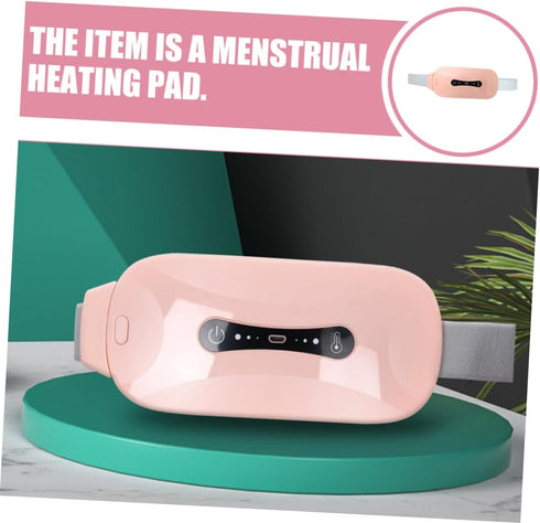 Settings Portable Menstrual Heating Pad Design Belt for Cramps Relief Cordless Waist Three Temperature Comfortable