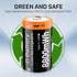 RRUHHK (8800mWh) 2 1 2 Packs Rechargeable D Batteries, New Upgrade High Capacity Lithium D Cell Battery Replacement