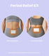 xinjue 10 Portable Menstrual Pain Relief Heat Patch, Adhesive Heat Patches for Period Cramps and Backache Relief