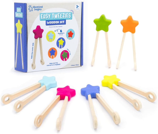 Educational Insights Easy Tweezies Small Group Set Fine Motor Toys for Kids,