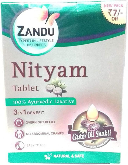 Zandu Nityam Tablet, Pack of 3