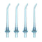 Replacement Tips for Oralfree Nicwell Water Flosser, Jet Tip Replacement Heads in Blue