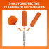MNWHUC 72 Ceiling Fan Cleaner Duster with Extendable Long Handle Cleaning Duster Kit, Reusable Chenille & Microfiber