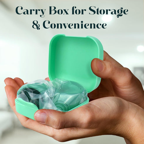 Set 2 SHORDY Menstrual Cup and Steamer Sterilizer for Beginners Kit of Period Cups (Small & Large) Electric Steam