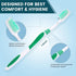 Navona 100 PCS Individually Wrapped Toothbrush Pack, Colorful Manual Disposable Set for Travel
