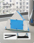 Baffect Adjustable Magnetic Window Cleaner Refill - 10 Sets Replacement Pads and Blades for Triangle Sponge