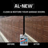 AL-NEW Step 1 Clean, Cleaning Solution for Outdoor Patio Furniture, Garage Doors, 16 Ounce