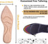 Shoe Inserts for Women - High Heel Insoles, 2 Pairs Beige, Breathable 5D Sponge Comfort Insoles for Pain Relief