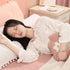 SKUZA (2 2000ml) Hot Water Bottle, Winter Winter Portable Hot Water Bottle Pink Super Soft Flannel Hot Water Bag