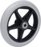 Aramox 6 Inch Solid Wheel Replacement for Rollator Walker Wheelchair Medical Mobility