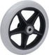 Aramox 6 Inch Solid Wheel Replacement for Rollator Walker Wheelchair Medical Mobility