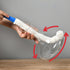 Maxmoral 2PCS 44.5cm Wine Glass Cleaning Foam Brush Flexible Long Bottle Cleaner Suitable for Cleaning Cup and Coffee
