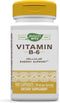 Nature's Way Vitamin B-6 Supplement, 50mg per Serving, 100 Capsules for Cellular Energy Support