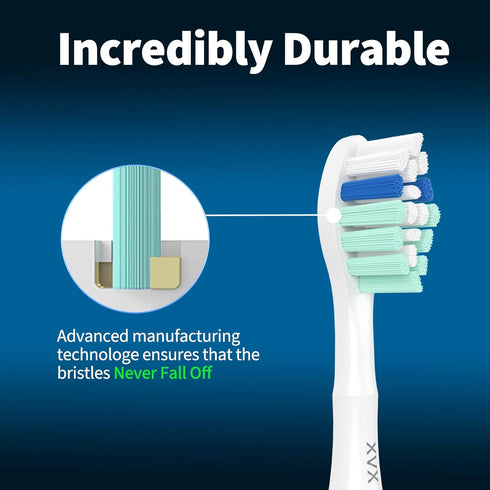 Replacement Toothbrush Heads for Philips Sonicare Electric Toothbrush, Compatible with 12 Pack Replacement Heads