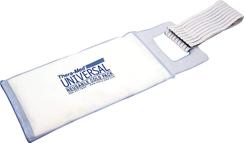 Thera-Med Universal Cold Pack Pad, Ice Pack for Ankles, Wrists, Elbows & Knees, Dual-Sided Therapy