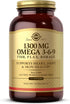 Solgar 1300 mg Omega 3-6-9, Fish Oil Supplement, 120 Softgels, Heart, Joint & Skin Health