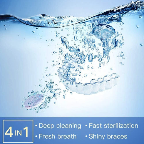 Retainer Cleanser Tablets, Mouth Guards Cleaner, Remove Odors, Stains, 120 Counts Mint by Y-Kelin