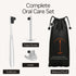 Pack 1) TOKII Tongue Scraper Cleaner Charcoal Bristles Toothbrush for Bad Breath with Waterproof Pouch for Travel