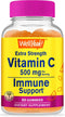 Vitamin C Gummies 500mg, Natural Flavors for Immune and Antioxidant Support, Nut Free, Vegan - 60 Count