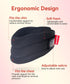Heated Neck Brace for Neck Pain Relief - Soft Foam Cervical Collar with Neck Heating Pad, Adjustable Neck Support Brace