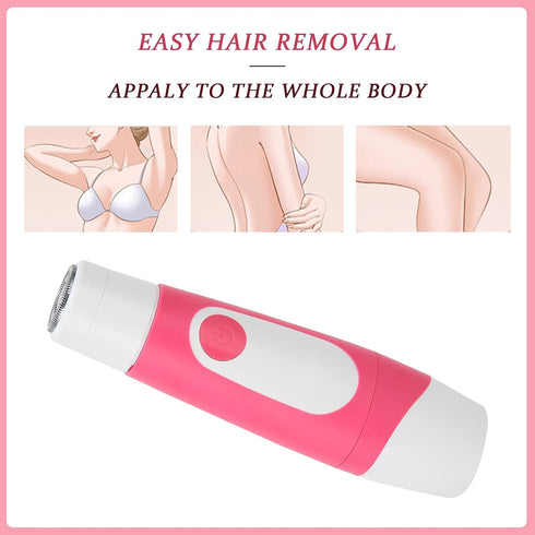 Painless Electric Hair Remover for Men and Women, Gently Removes Body Hair