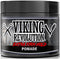 Viking Revolution Extreme Hold Pomade for Men - Extra Firm, Strong Hold & High Shine - 4oz Water Based Grooming