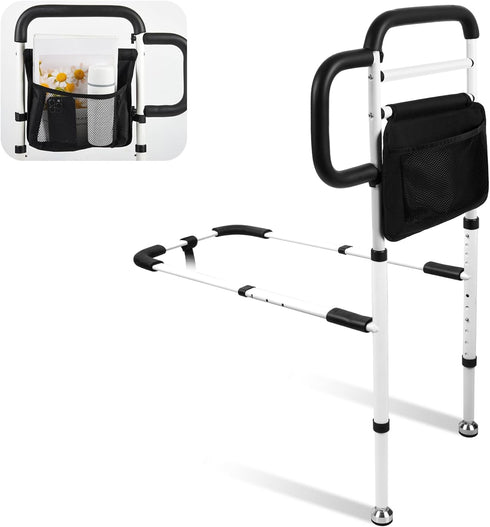 NobrNyanT Bed Rails for Elderly Adults Safety, Adjustable Bed Cane with Sturdy Support