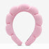 Pink Spa Headband for Washing Face, Soft Terry Cloth Makeup Headbands for Women