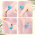 LOQJSS 2pcs Neck Relaxer Shoulder Back Massager,Myofascial Massage Ball,Suction Cup Mountable Back Pain Relief Tool