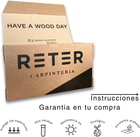 Wood Finish Kit of Mineral Oil & Bee Wax, Enhances Natural Color of Wood, Wood Polish and Conditioner
