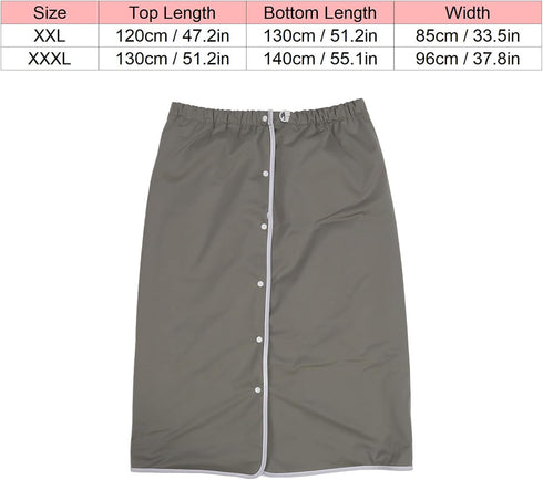 Reusable Leakproof Skirt for Incontinence Support - XXL Size for Elderly & Pregnant Women