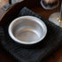 Vikings Blade Luxury Shaving Soap Bowl, Sandblasted Steel, Unbreakable, Tactile Texture, 3.55” Diameter, Great for Most