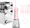 molux Water Dental Flosser Pick for Teeth Portable Oral Irrigator Rechargeable Travel Irrigation
