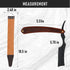 Straight Razor with Strope - Professional Straight Edge Barber Razor, Premium Stainless Steel Shaver for Men