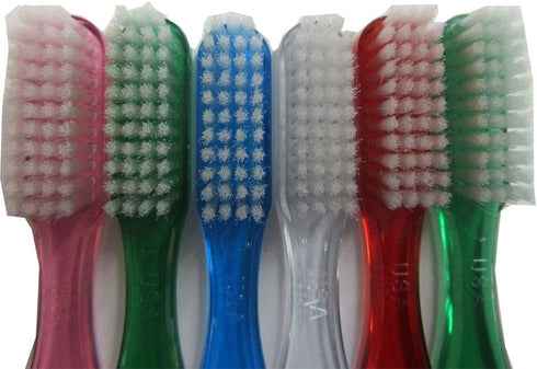POH Adult 4-Row Supersoft #5 Toothbrush 6 Pack colors may vary
