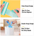 100 Count 4 Gallon Small Colorful Trash Bags with Handle for Home, Office, Bathroom