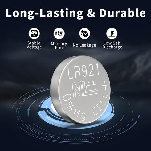 PKCELL 10 Pack SR920SW 370 371 AG6 Watch Battery Button Cell Battery