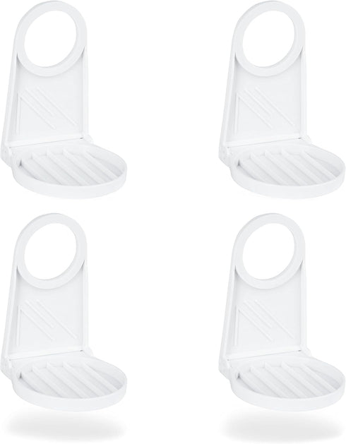 Atlas Cup - Laundry Detergent Drip Catcher, Universal Fit, White, Pack of 4