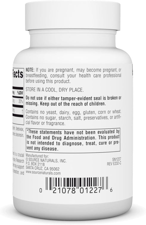 Source Naturals Coenzyme Q10 Antioxidant Support, 100 mg for Heart, Brain, Immunity, & Liver Support - 90 Softgels