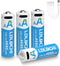 LDLDCHI 4680mWh Rechargeable Lithium AA Batteries 4 Pack, 1.5V USB C AA Battery,
