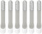 Toothbrush Replacement Heads for Quip Electric Toothbrush, 6 Pack, Soft Bristles, White